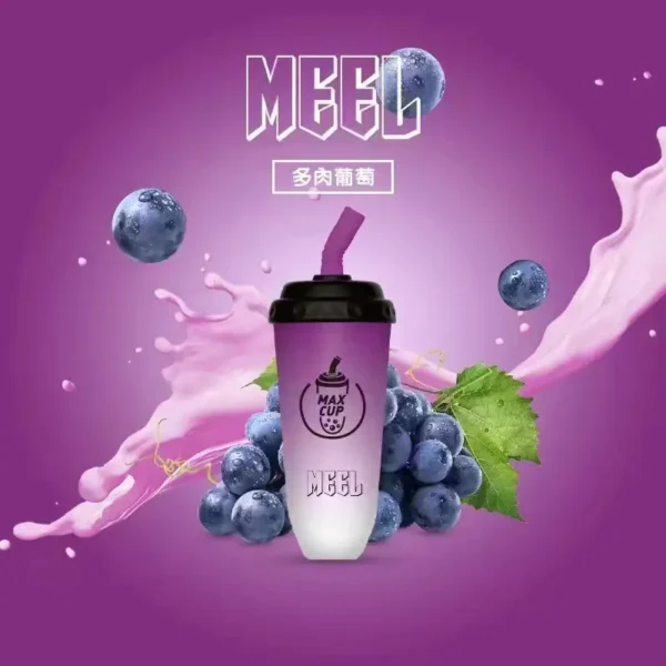 【MEEL奶茶杯】6000口拋棄式小煙｜15ml澎湃巨量Type-C快充｜台灣現貨秒發