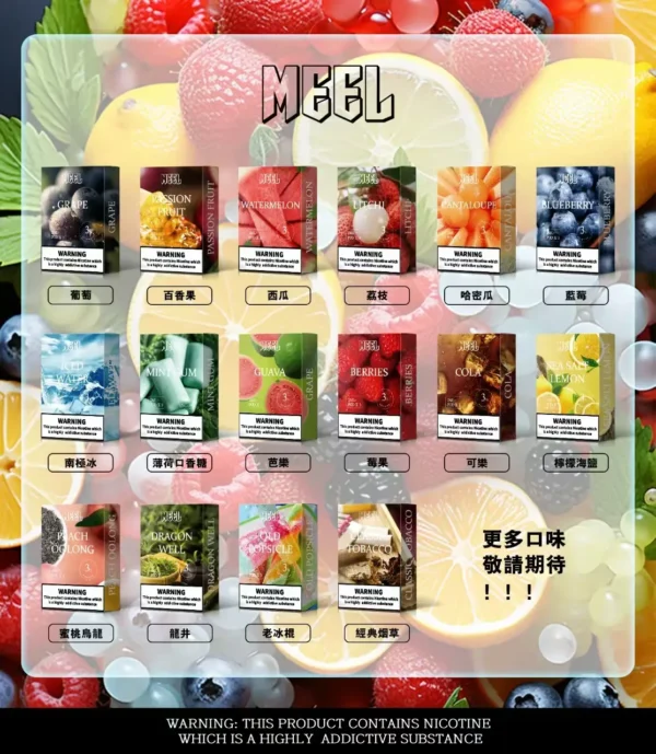 【MEEL】一代通用煙彈｜完美相容各款一代主機｜升級陶瓷芯2ml現貨免運