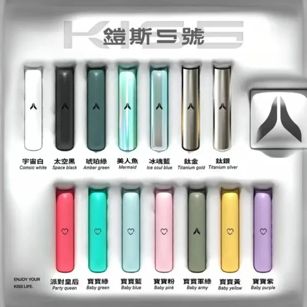 【KIS5 鎧斯】一代通用主機｜極致輕薄LED動態燈條小煙｜台灣現貨秒發