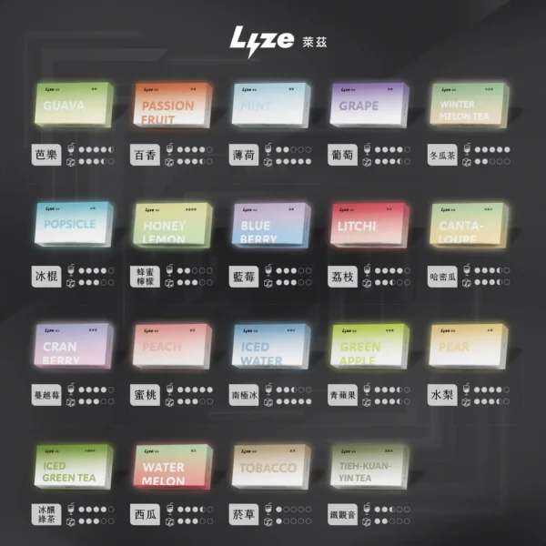 【Lyze 萊茲】東京魔盒專用10000口煙彈｜強勁擊喉感紮實｜台灣現貨秒發