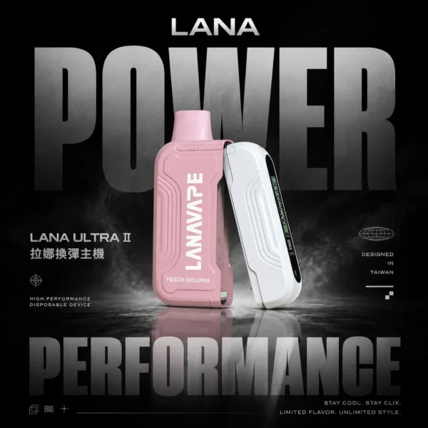 ChatGPT-Image-2026年6月18日-下午06_59_30.webp 【買3贈1】【LANA Ultra II】16000口換彈小煙|10ml大容量順滑入肺|台灣現貨秒發