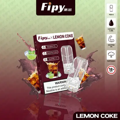 買3盒送主機【Fipy 果派】一代通用煙彈 2.2ml｜3%爆汁果香擊喉感｜全台現貨秒發