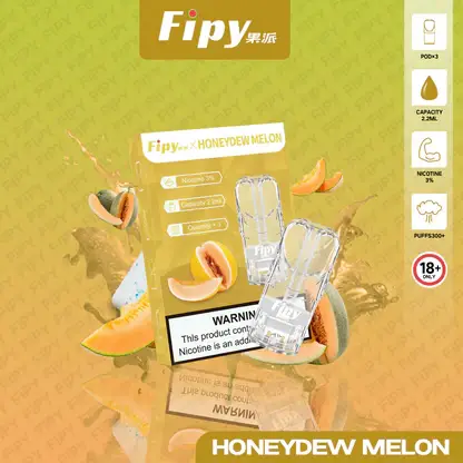 買3盒送主機【Fipy 果派】一代通用煙彈 2.2ml｜3%爆汁果香擊喉感｜全台現貨秒發