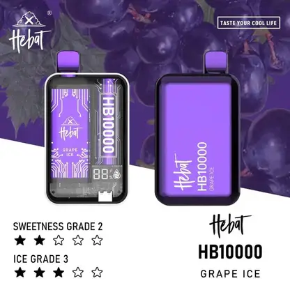 【Hebat 喜貝】10000口｜極致濃郁快充拋棄式小煙｜全台現貨 秒發