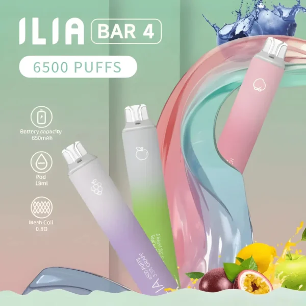 【ILIA哩亞】Bar4｜10ml大容量不漏油｜支援Type-C快充