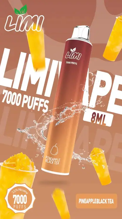 LIMI拋棄式一次性7000口-10.webp 【LIMI】7000口一次性小煙|3.5%強勁擊喉|台灣現貨免運