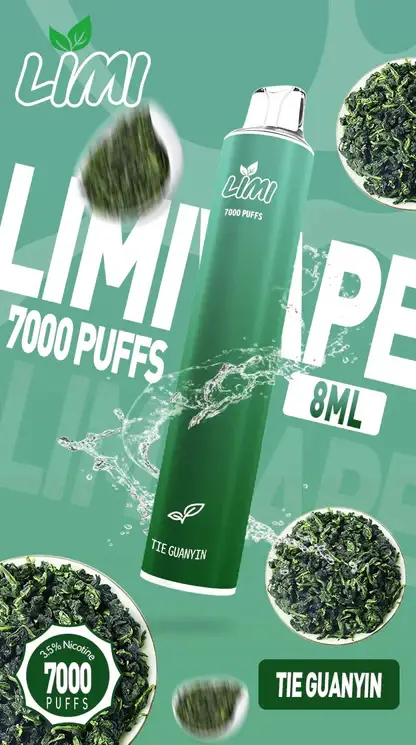 LIMI拋棄式一次性7000口-11.webp 【LIMI】7000口一次性小煙|3.5%強勁擊喉|台灣現貨免運