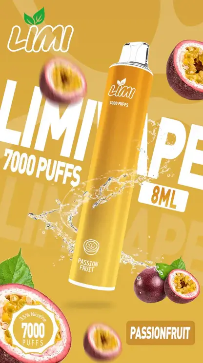 LIMI拋棄式一次性7000口-4.webp 【LIMI】7000口一次性小煙|3.5%強勁擊喉|台灣現貨免運