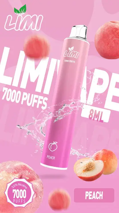 LIMI拋棄式一次性7000口.webp 【LIMI】7000口一次性小煙|3.5%強勁擊喉|台灣現貨免運