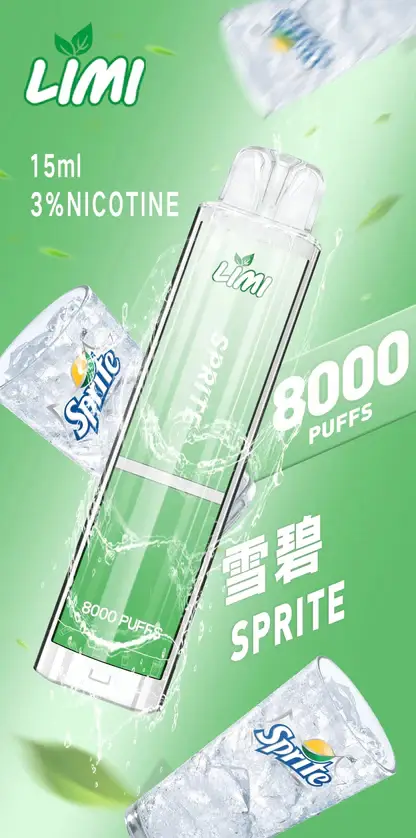LIMI拋棄式一次性8000口.webp 【LIMI】8000口一次性小煙|15ml容量天花板|台灣現貨秒發