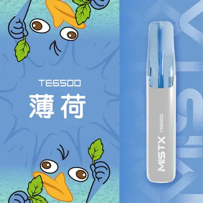 【Mist X鴨嘴獸】6500口一次性小煙｜超萌療癒系外型｜台灣現貨秒發