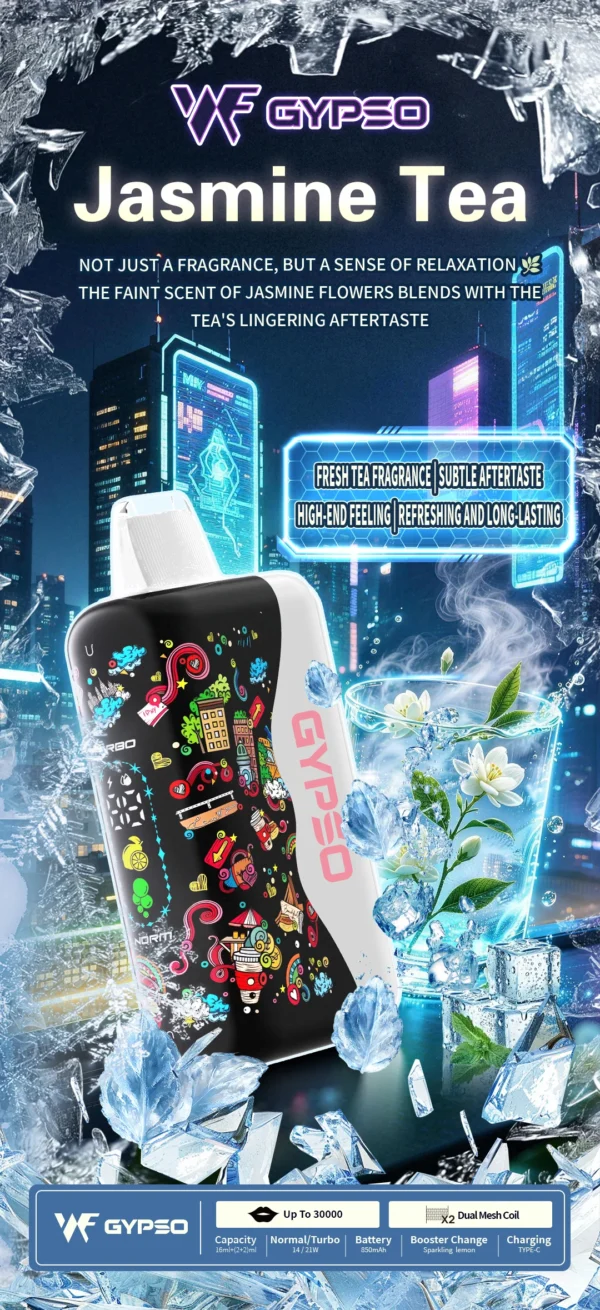 GYPSO滿天星30000口抛棄式電子煙-9 【GYPSO 滿天星】30000口拋棄式電子煙|18ml巨量油艙 × Dual Mesh雙網芯|台灣現貨秒發
