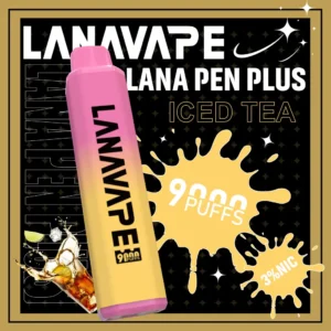 LANA一次性9000口-冰紅茶-scaled-1-300x300 【LANA PEN PLUS】9000口拋棄式電子煙|15ml巨量儲油 × Mesh網芯霧化|台灣現貨秒發