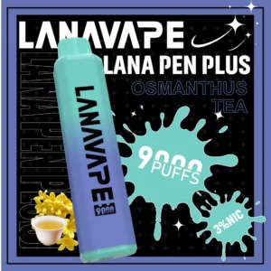 LANA一次性9000口-桂花茶-scaled-1-300x300 【LANA PEN PLUS】9000口拋棄式電子煙|15ml巨量儲油 × Mesh網芯霧化|台灣現貨秒發