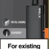 RELX悅刻x-box-16000口拋棄式電子煙-黑色主機 【RELX 悅刻 X-BOX】16000口換彈式拋棄式電子煙套裝|Mesh網狀芯 × 雙段功率調節|台灣現貨秒發